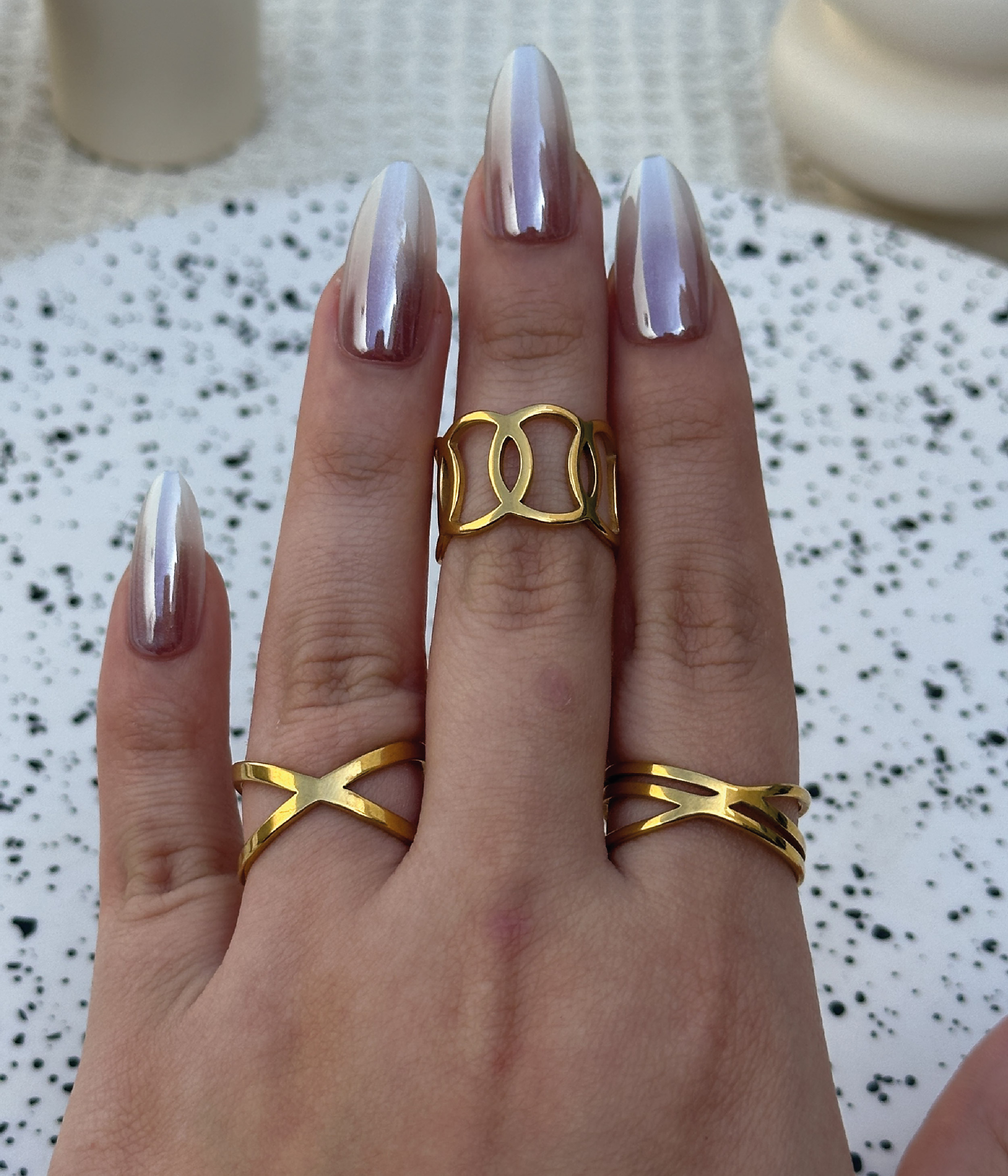 Anillo Afrodita Dorado