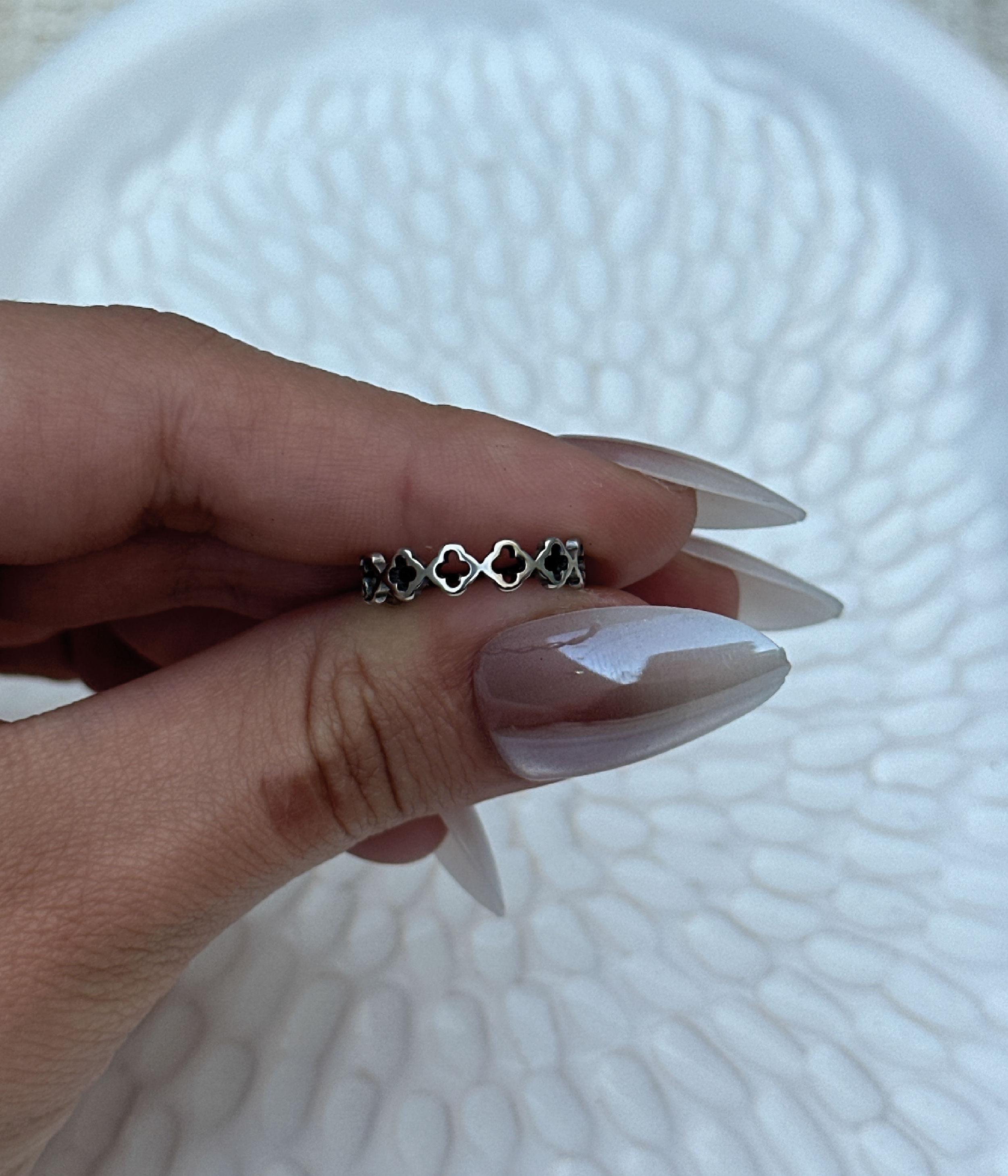 Anillo Atenea Plateado