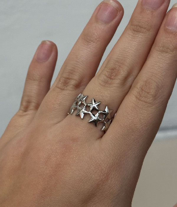 Anillo Brisa Plateado