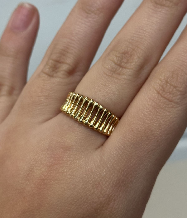 Anillo Mónaco Dorado