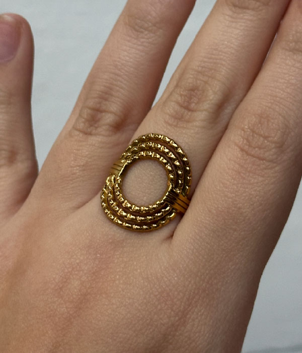 Anillo Nova Dorado