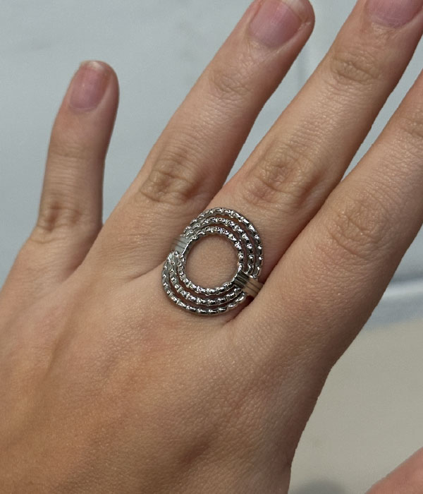 Anillo Nova Plateado