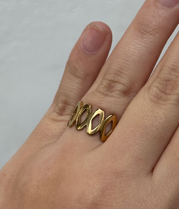 Anillo Saudi Dorado