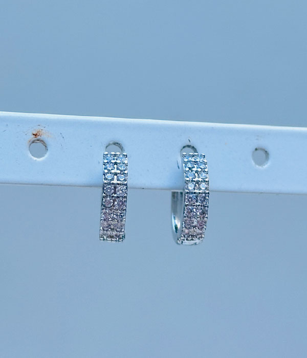 Aros Glanz Plateados
