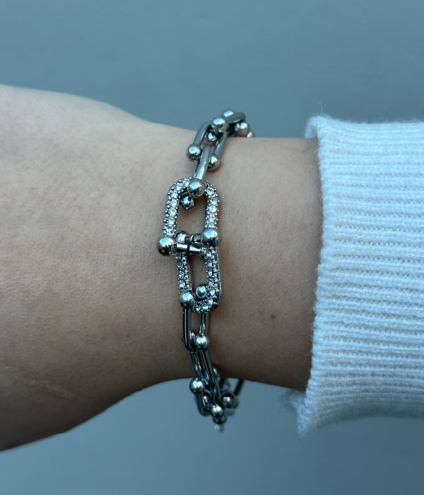 Pulsera Chain Brillos